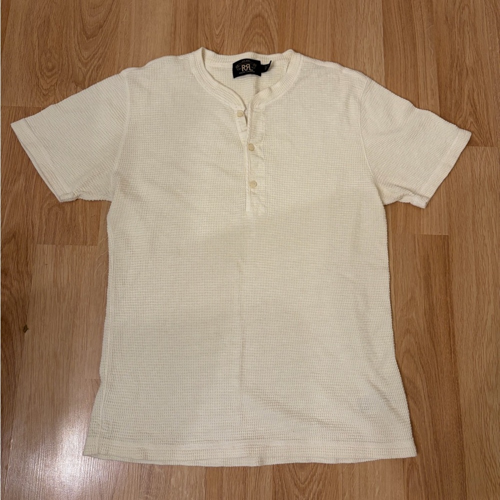 Men’s RRL Waffle Knit Henley